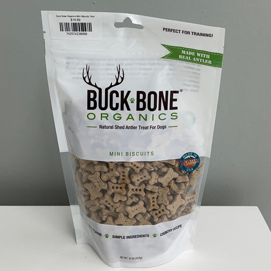 Buck Bone Organics Mini Biscuits 16oz