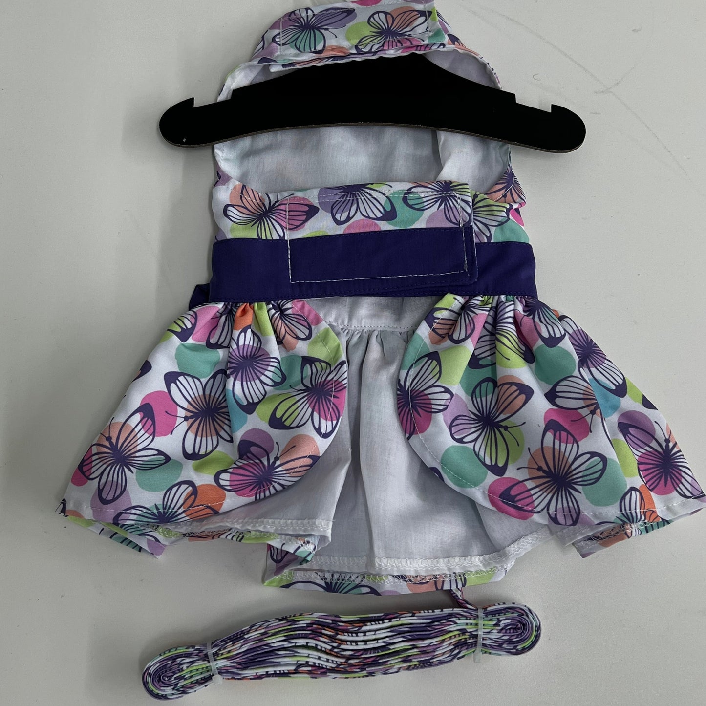 Butterfly Dress with Matching Leash