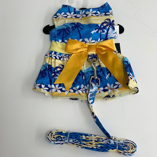 Catching Waves Dress with Matching Leash