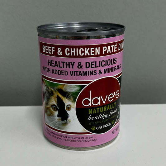 Dave's Naturally Healthy Beef & Chicken Pate 12.5oz