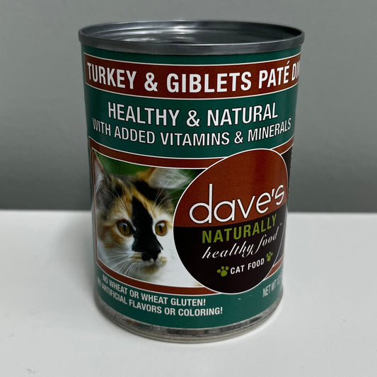 Dave's Naturally Healthy Turkey & Giblets Pate 12.5oz