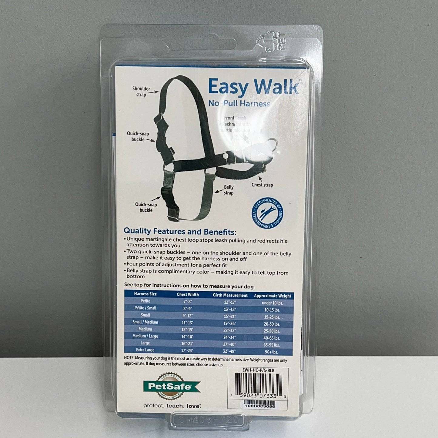 PetSafe Easy Walk Harness- Petite/Small