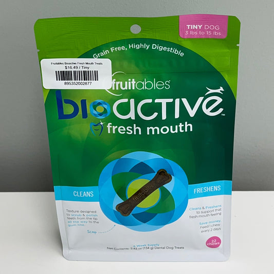 Fruitables Bioactive Fresh Mouth Treats