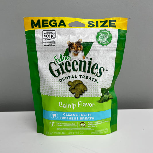 Greenies Feline Dental Treat Catnip