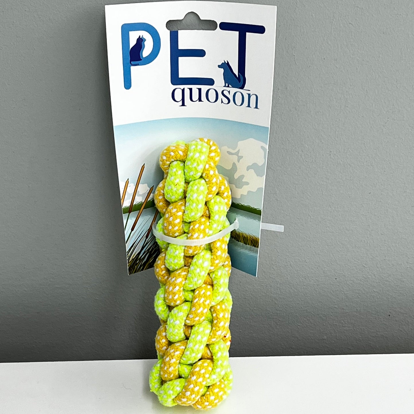 Green Rope Ball Toy