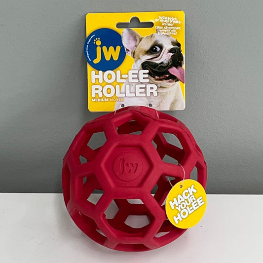 JW Pet Hol-ee Roller Rubber Dog Toy- Medium