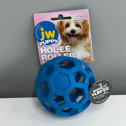 JW Pet Hol-ee Roller Rubber Dog Toy- Small