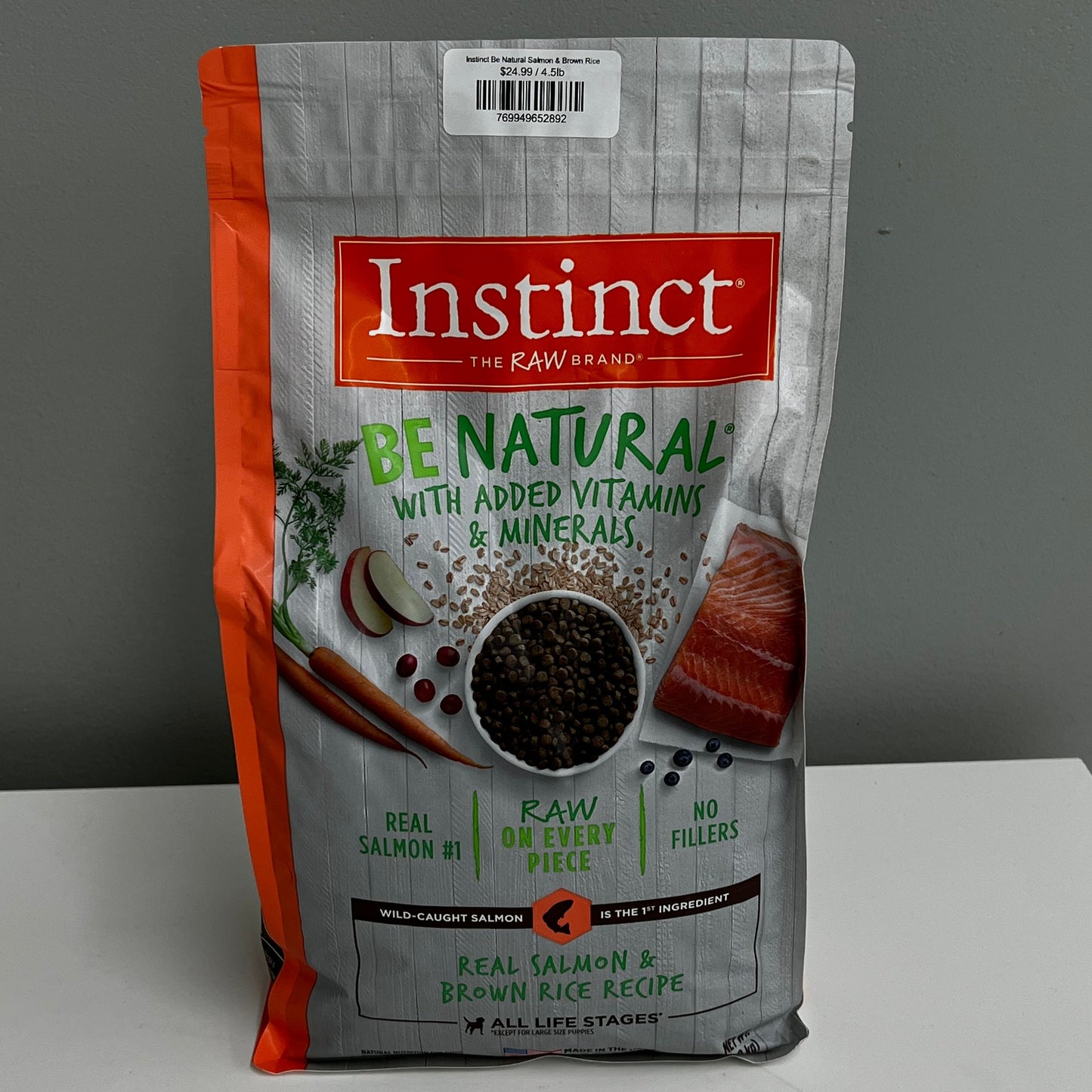 Instinct Be Natural Salmon & Brown Rice
