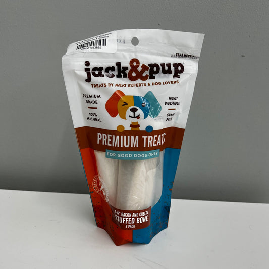 Jack & Pup 5-6" Stuffed Bone