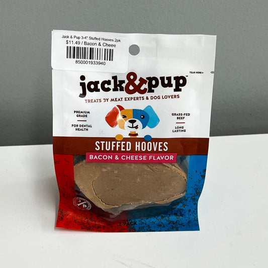Jack & Pup 3-4" Stuffed Hooves 2pk