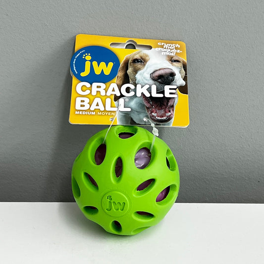 JW Crackle Ball Dog Toy