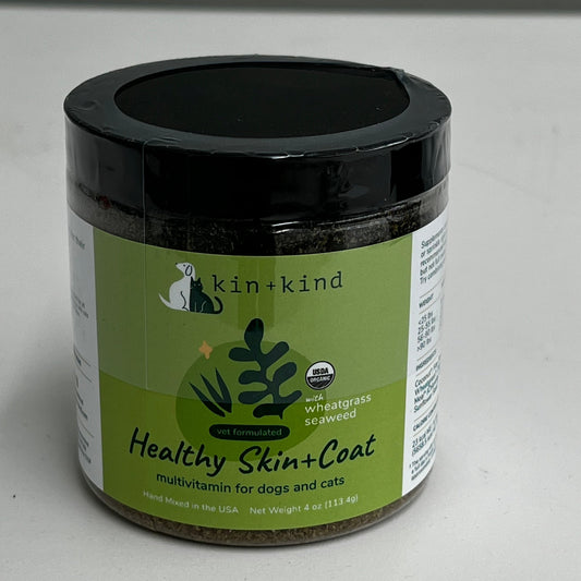 Kin + Kind Healthy Skin & Coat Dog and Cat Supplement