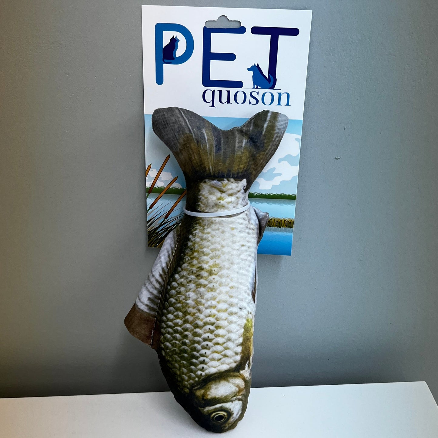 Large Fish Cat Toy w/ Catnip