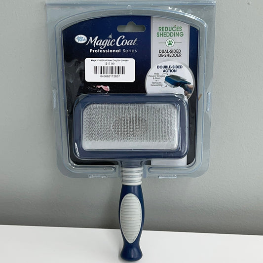 Magic Coat Dual-Sided Dog De-Shedder