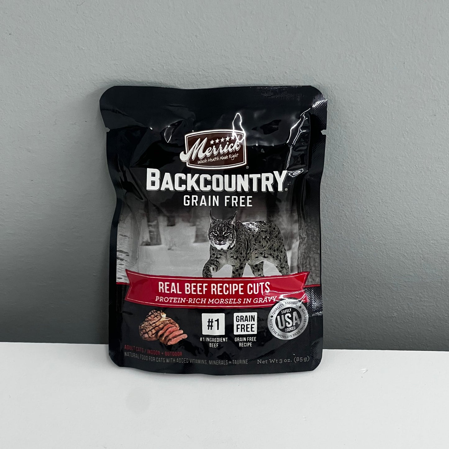 Merrick Backcountry Beef Cuts 3oz