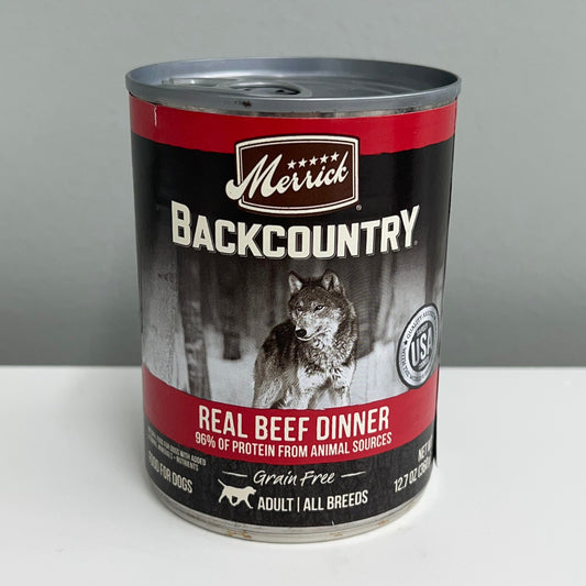 Merrick Backcountry Real Beef 12.7oz
