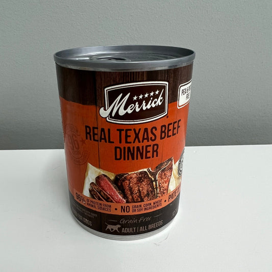 Merrick Real Texas Beef Dinner 12.7oz