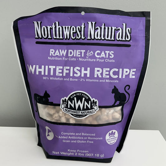 Northwest Naturals Raw Diet for Cats- Whitefish