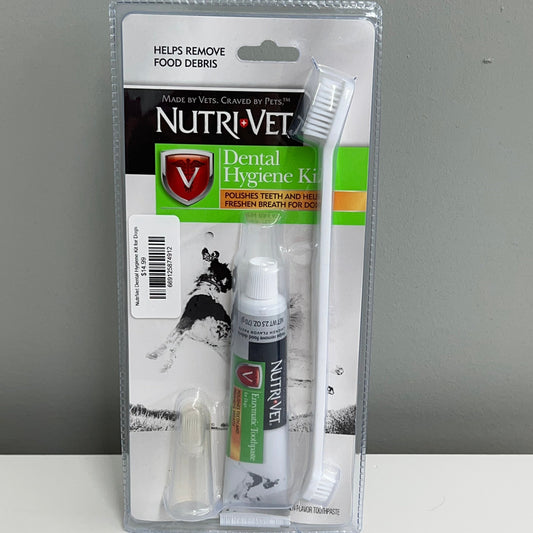 NutriVet Dental Hygiene Kit for Dogs