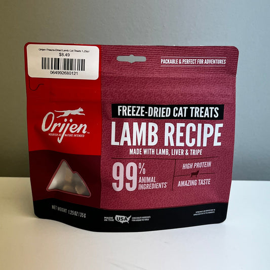 Orijen Freeze-Dried Lamb Cat Treats 1.25oz