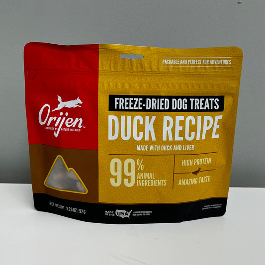 Orijen Freeze-Dried Duck Dog Treats 3.25oz