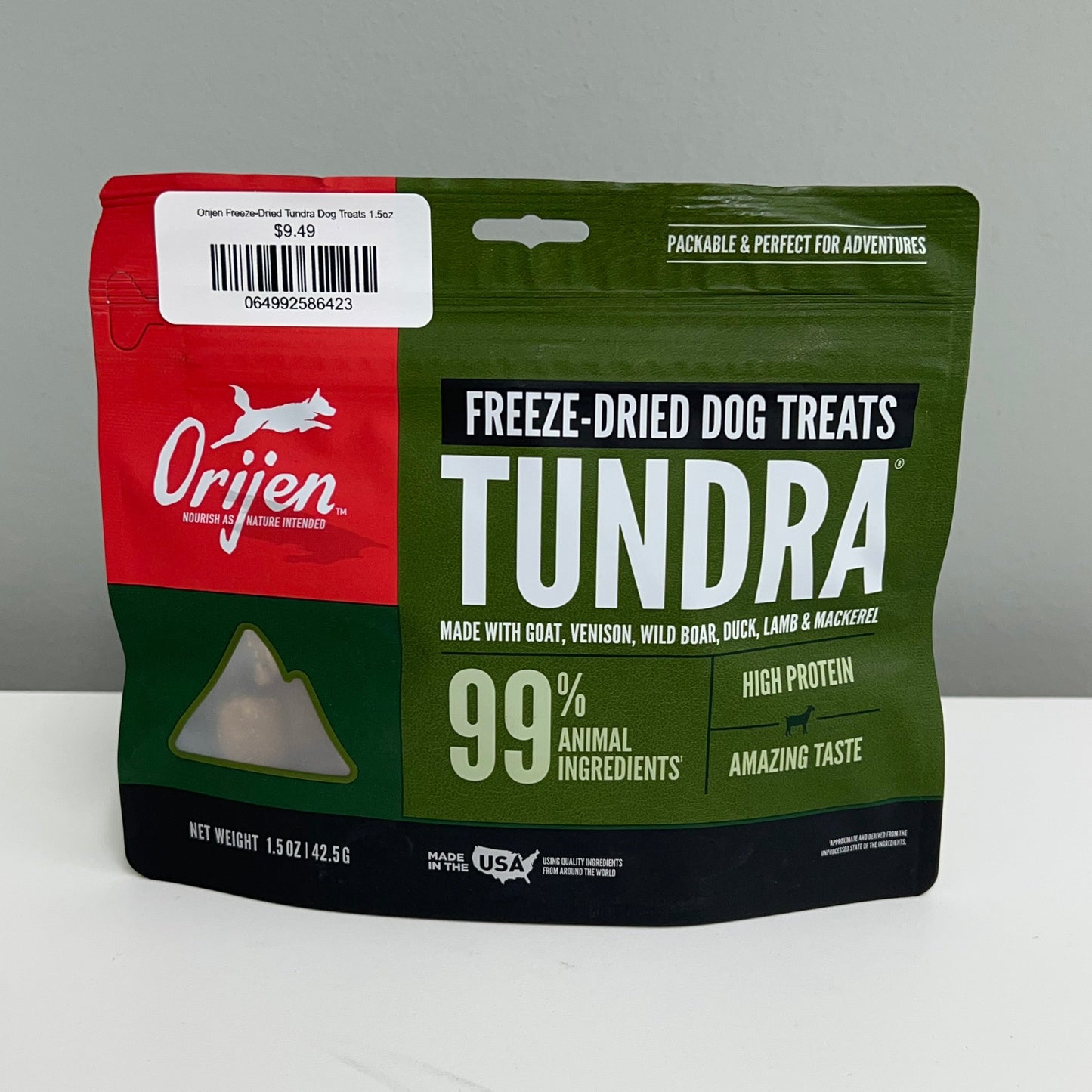 Orijen Freeze-Dried Tundra Dog Treats 3.25oz