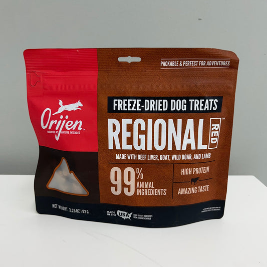Orijen Freeze-Dried Regional Red Dog Treats 3.25oz