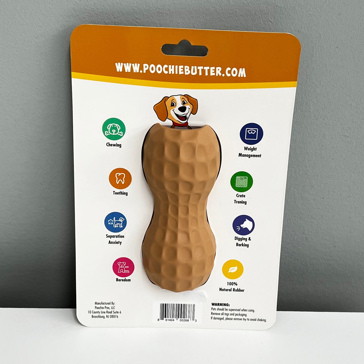 Poochie Butter Chew Toy- Medium