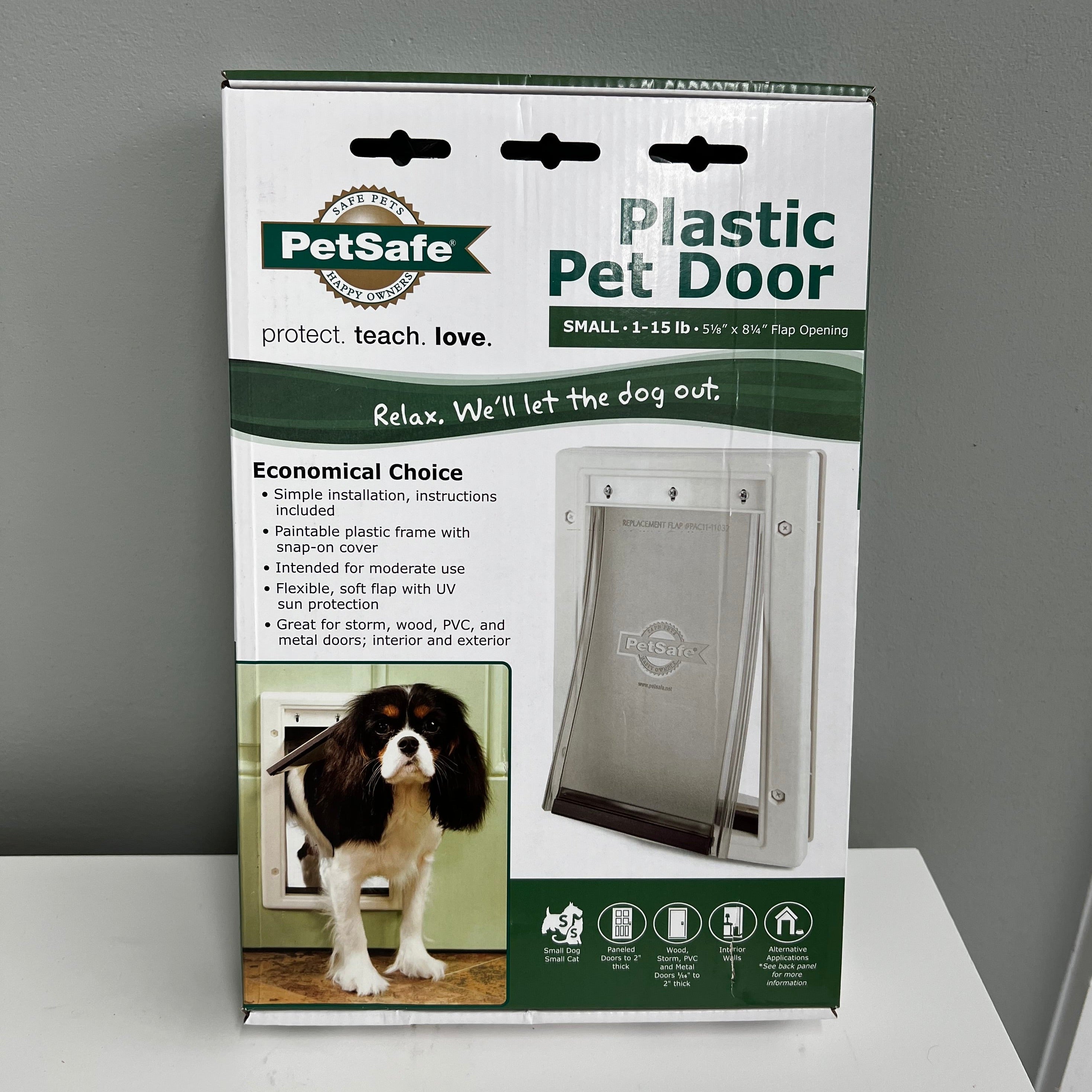 Petsafe plastic pet door large best sale