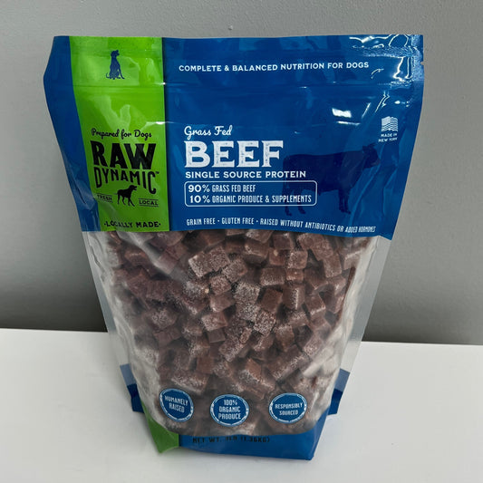 Raw Dynamic Frozen Canine- Beef 3lb