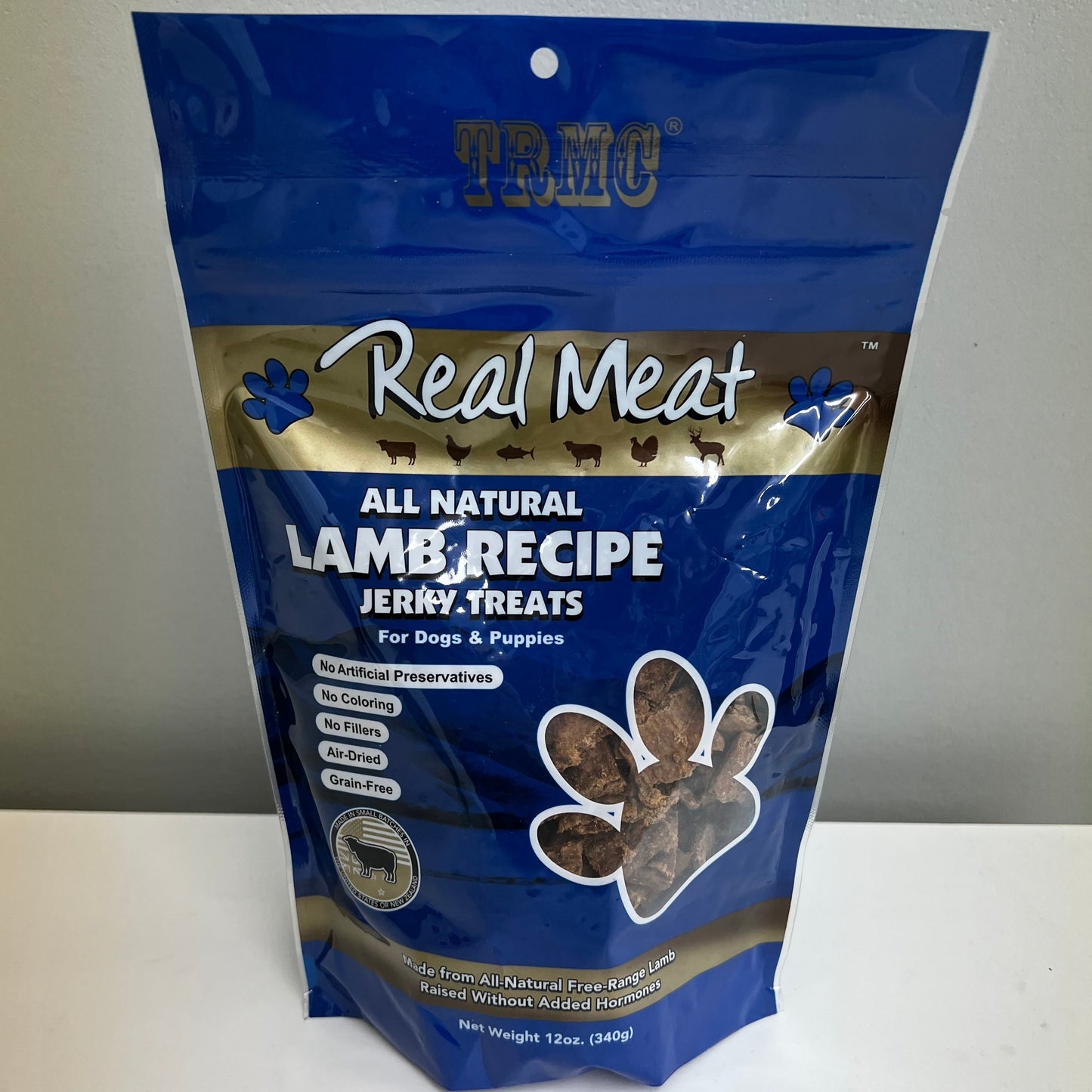 Real Meat Lamb Jerky Bits 12oz