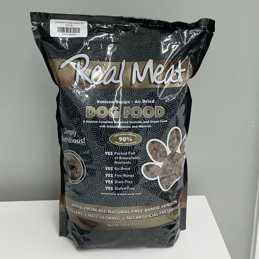 Real Meat Air-Dried Venison 5lb