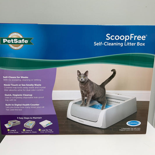 PetSafe Scoop Free Complete Plus Self-Cleaning Litter Box