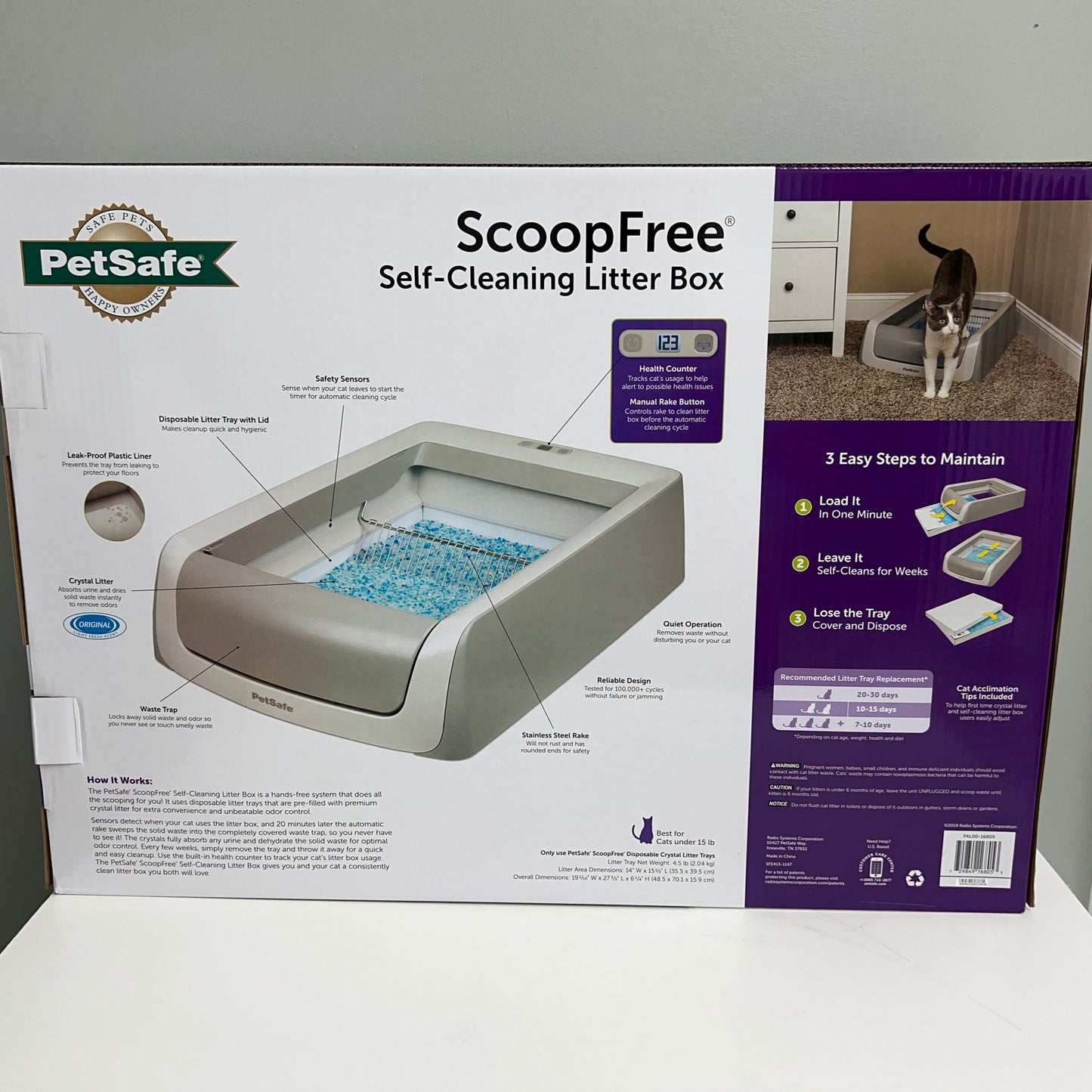 PetSafe Scoop Free Complete Plus Self-Cleaning Litter Box