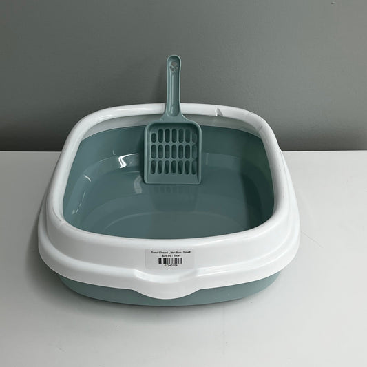 Semi Closed Litter Box- Small