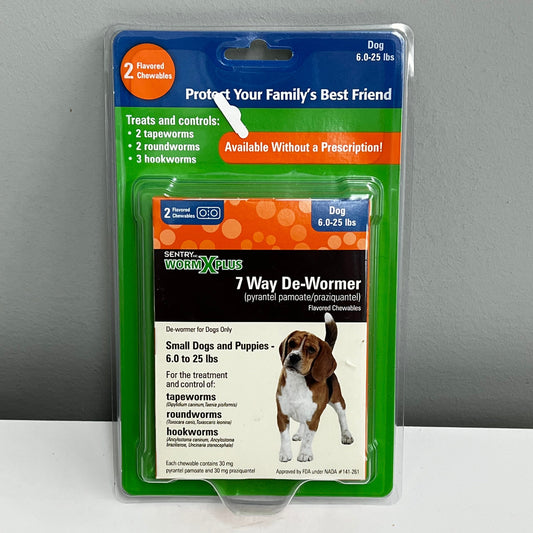 Sentry Worm X Plus for Small Dogs