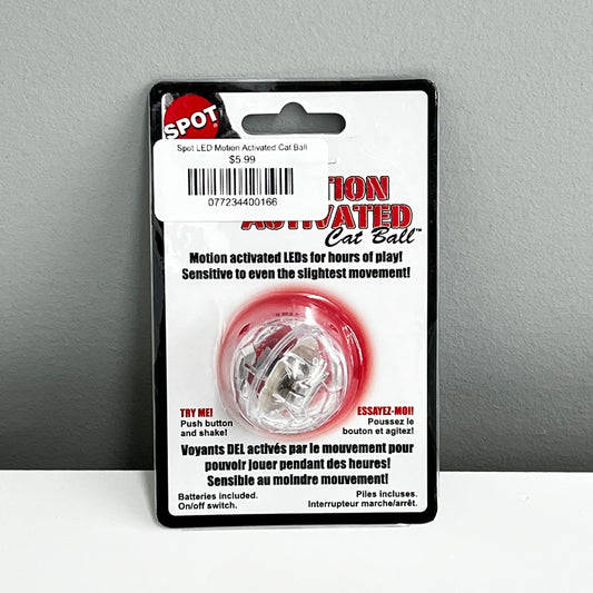Spot LED Motion Activated Cat Ball