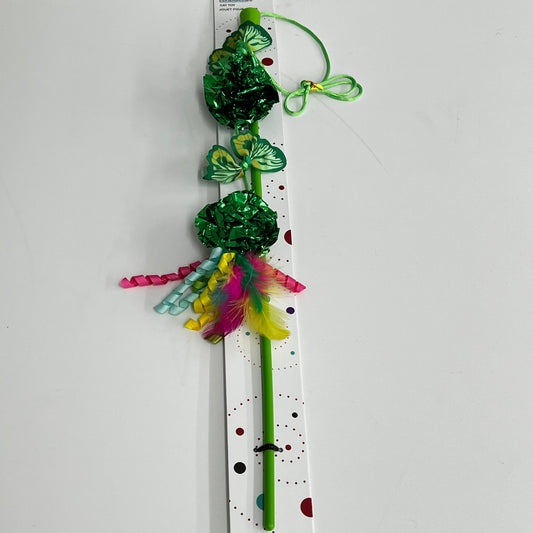 Spot Mylar & Butterfly Teaser Wand