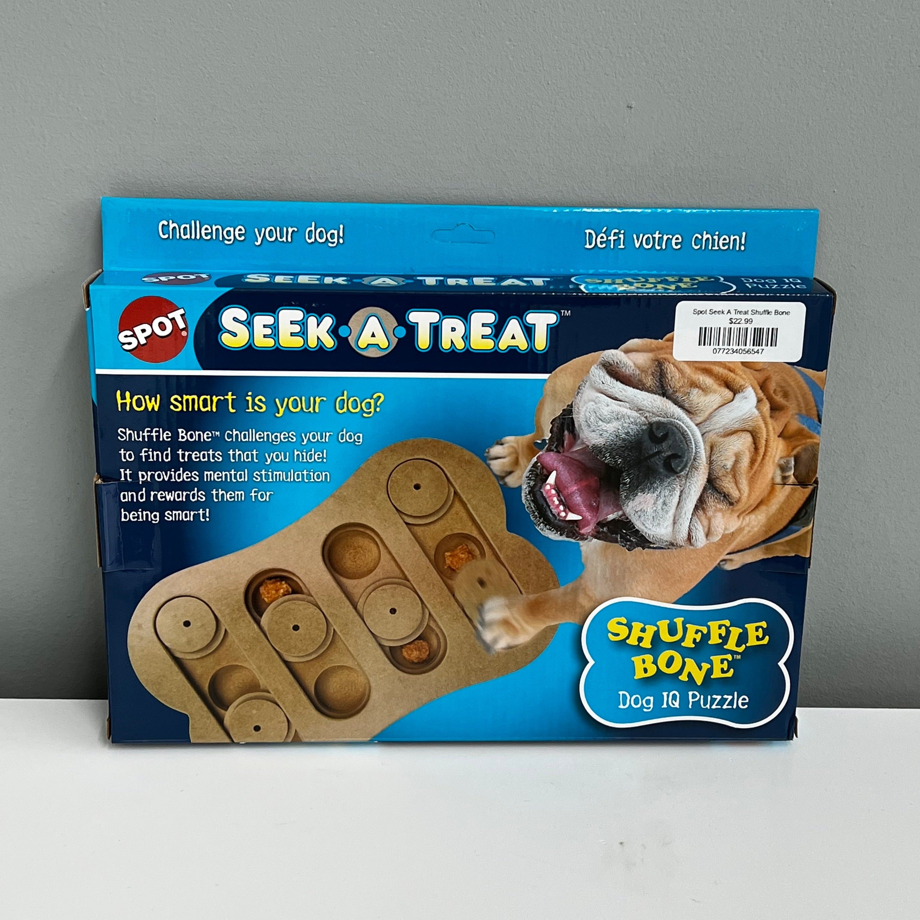 Seek a shop treat shuffle bone