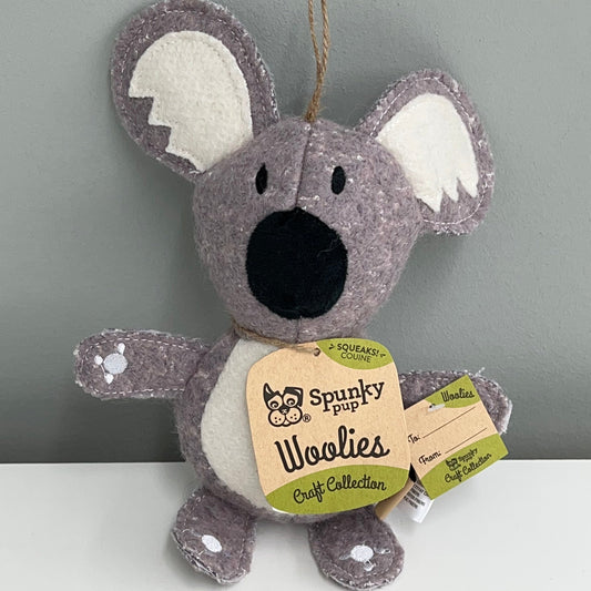 Spunky Pup Woolies- Koala