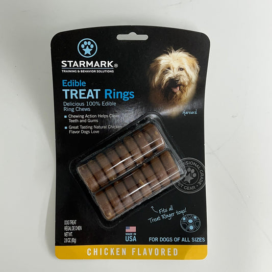 Starmark Edible Treat Rings- Chicken
