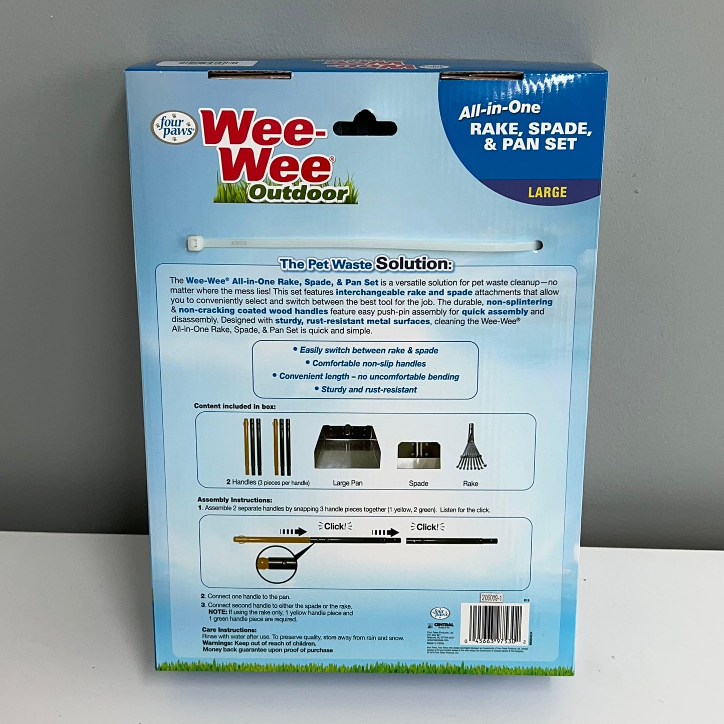 Four Paws Wee Wee All-In-One Pooper Scooper Set