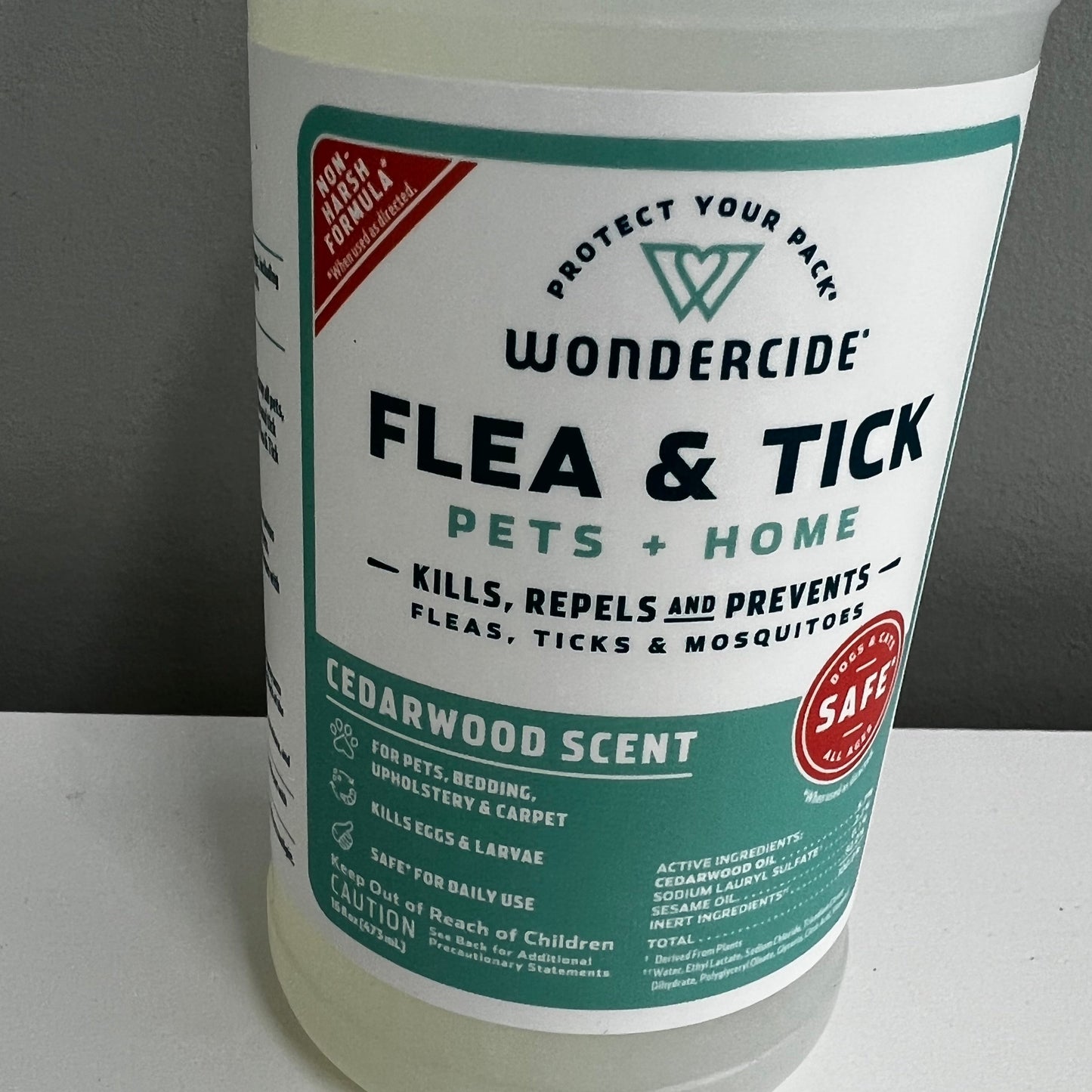 Wondercide Flea & Tick Spray for Pets + Home- Cedarwood