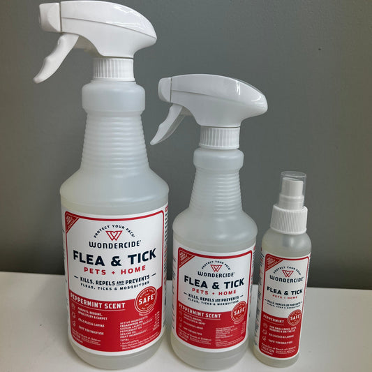 Wondercide Flea & Tick Spray for Pets + Home- Peppermint