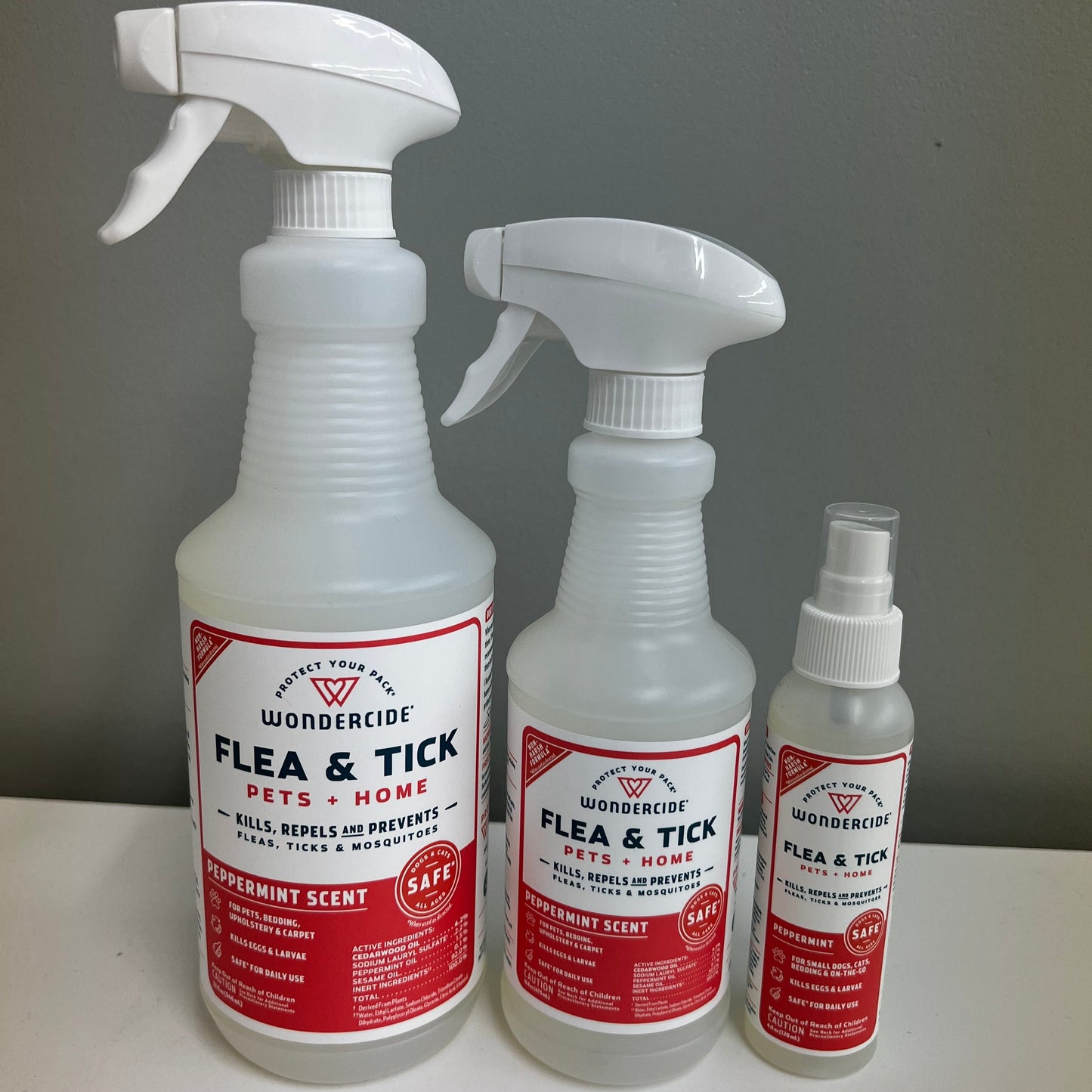 Wondercide Flea & Tick Spray for Pets + Home- Peppermint