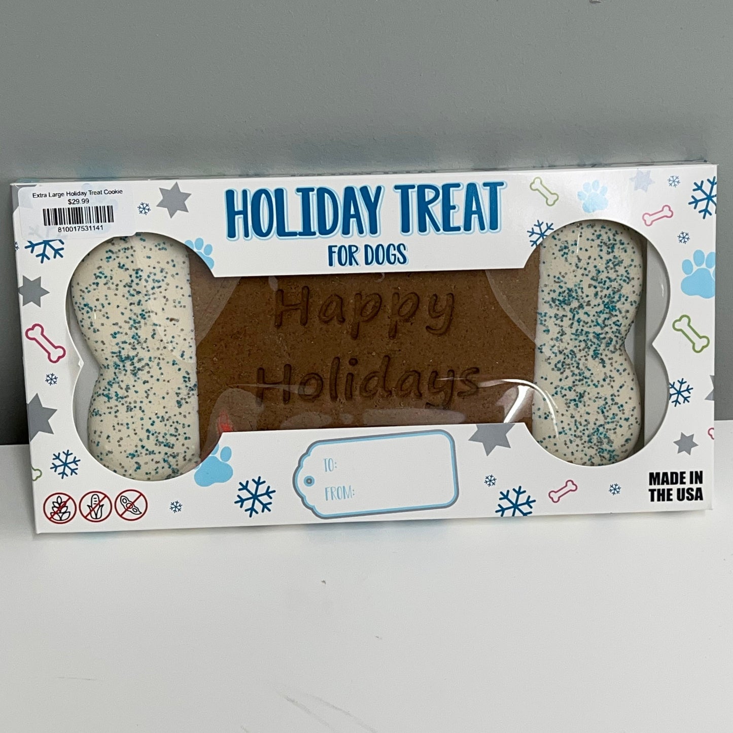 Extra Large Holiday Treat Cookie